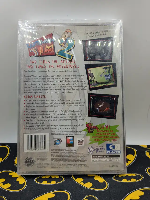 Earth Worm Jim 2 Sega Saturn (#2921) - Photo 2