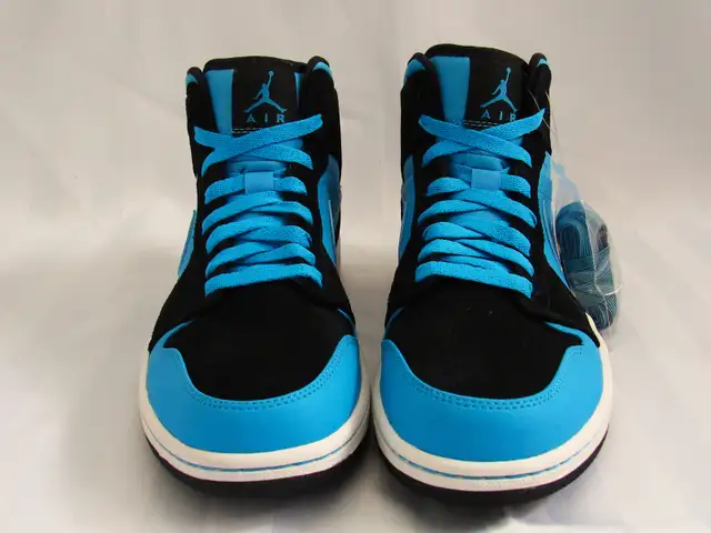 AIR JORDAN 1 MID ''DARK POWDER BLUE'' 2014 - Photo 3