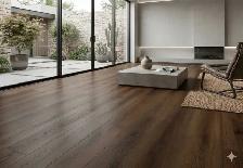CLEARANCE $2.00/sqft Riche SPC Flooring – Dark Roast Walnut