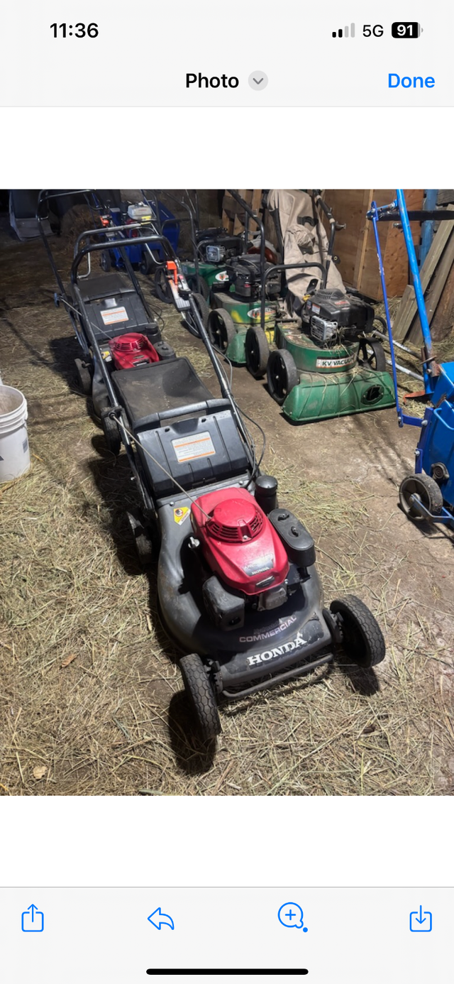 Honda commercial mowers for sale 216 HRC - Photo 3