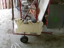 25 Gallon Tow Behind Sprayer with 12V pump