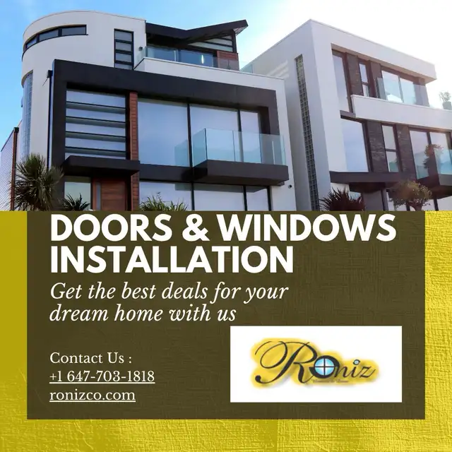 Doors and windows installation