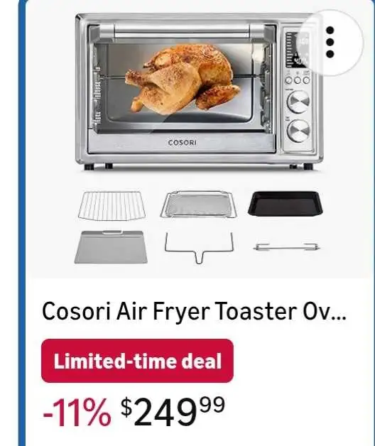 Air Fryer Toaster oven