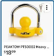 Coupler lock trailer