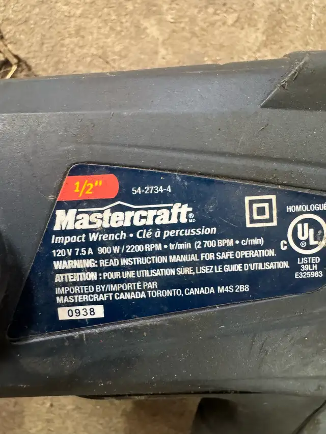 1/2" impact for sale - Photo 2