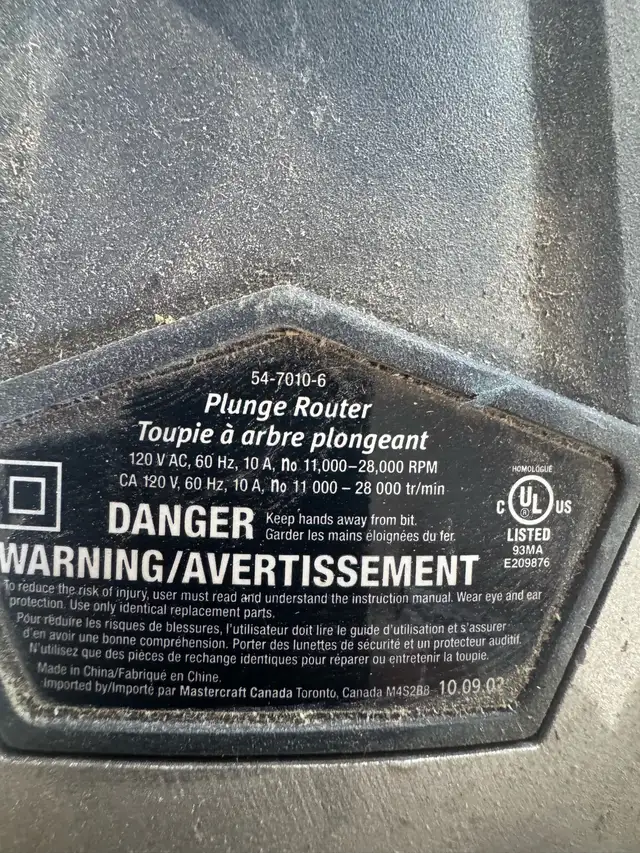 plunge router for sale - Photo 2