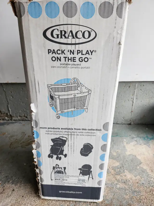 Gribs Portable Playard. Pack' N Play on the go.