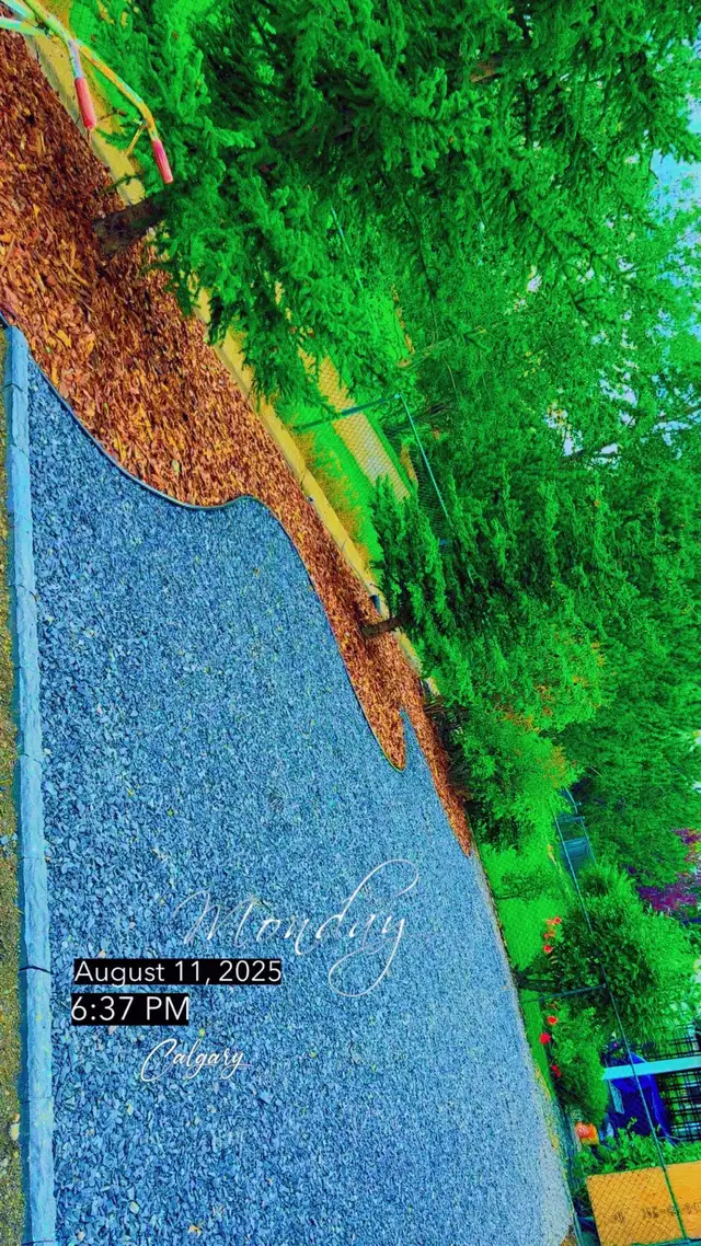 Hardscaping and landscaping