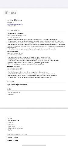 looking for work not hiring