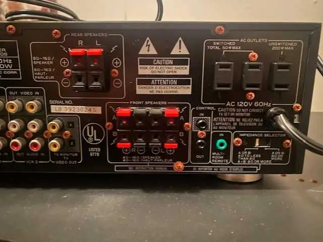 Pioneer VSX-9200S Receiver - Photo 4