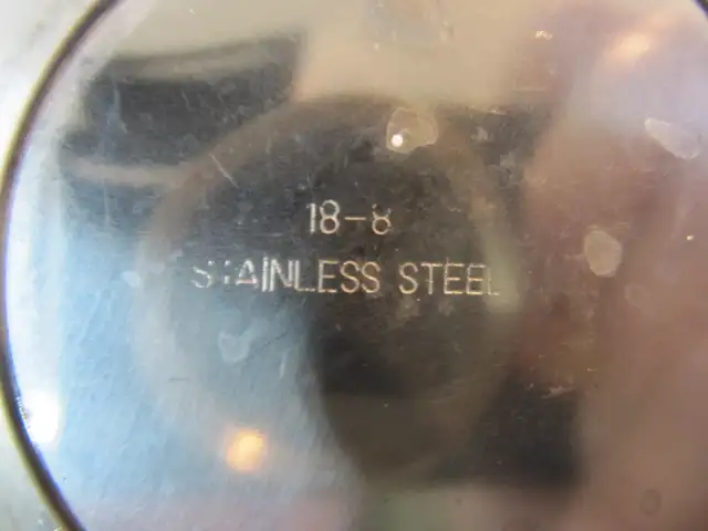 Stainless Steel 18-8 One Litre  Capacity Tea Pot Very Clean Cond - Photo 7