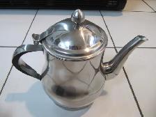 Stainless Steel 18-8 One Litre  Capacity Tea Pot Very Clean Cond - Photo 10