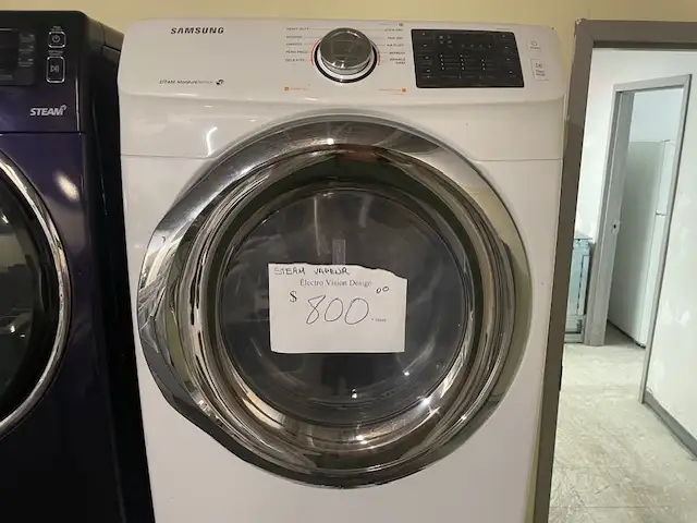 Laveuse sécheuse frontales blanches Samsung ( remis a neuf ) - Photo 4