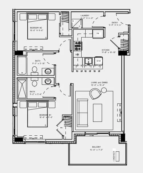 Beautiful 2 Bed, 2 Bath Apartment in Lower Sackville
