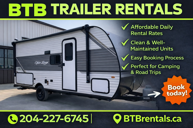 2027 WINNIPEG RV CAMPER TRAILER RENTALS!  ALL NEWER UNITS! ! - Photo 2