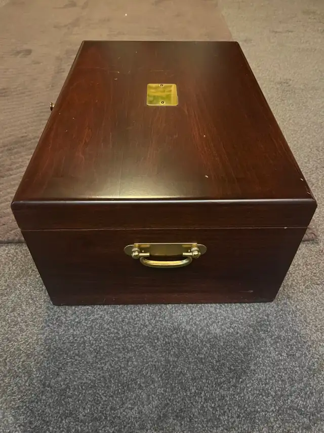 S.S. dining utensils and cherry storage chest - Photo 4