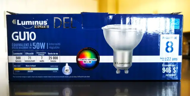Brand New LE GU10 LED Bulbs 50W (X8) - Photo 3