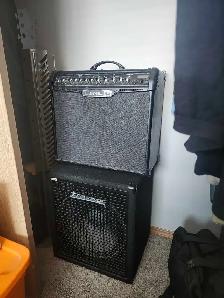 bass and guitar amp for sale