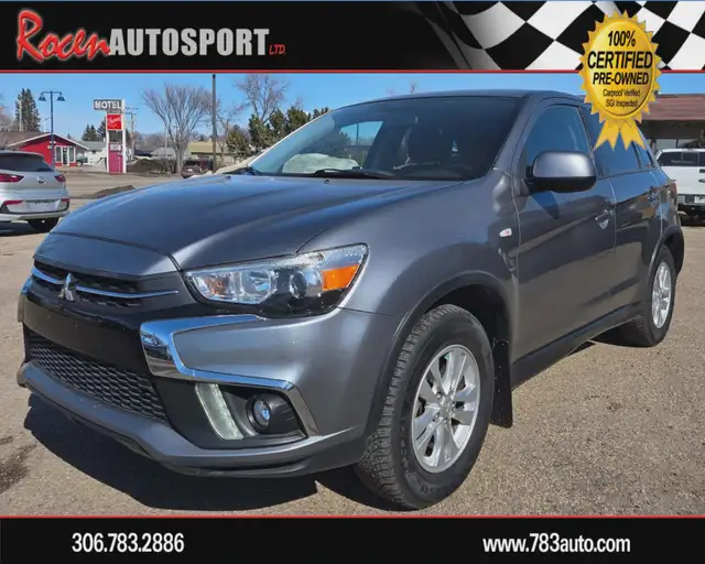 CERTIFIED 2019 MITSUBISHI RVR -AWD -LOADED -HTD SEATS  -YORKTON