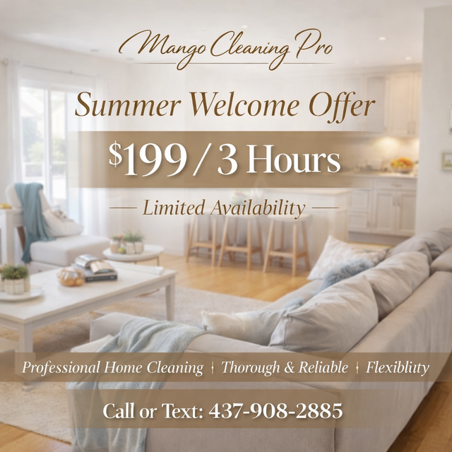 Summer Cleaning Offer
