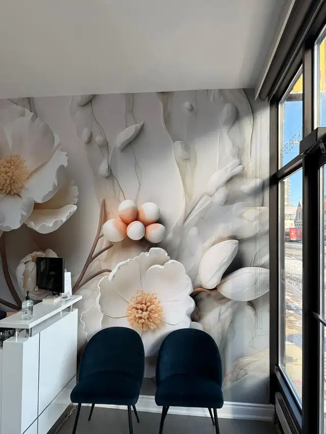 Wall graphics printing