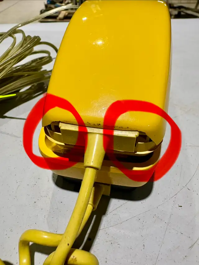 Vintage Rotary Dial Trimline Telephone (Bright Yellow Colour) - Photo 4