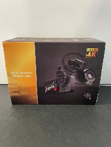 3 CHANNEL DASH CAM W/BOX