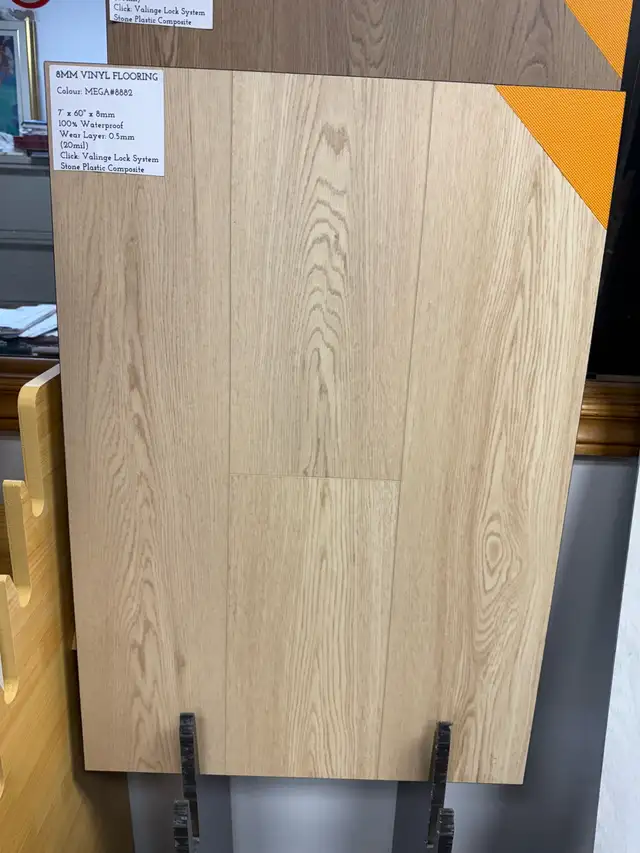 luxury 8mm vinyl flooring ($1.99/sf) - Photo 5
