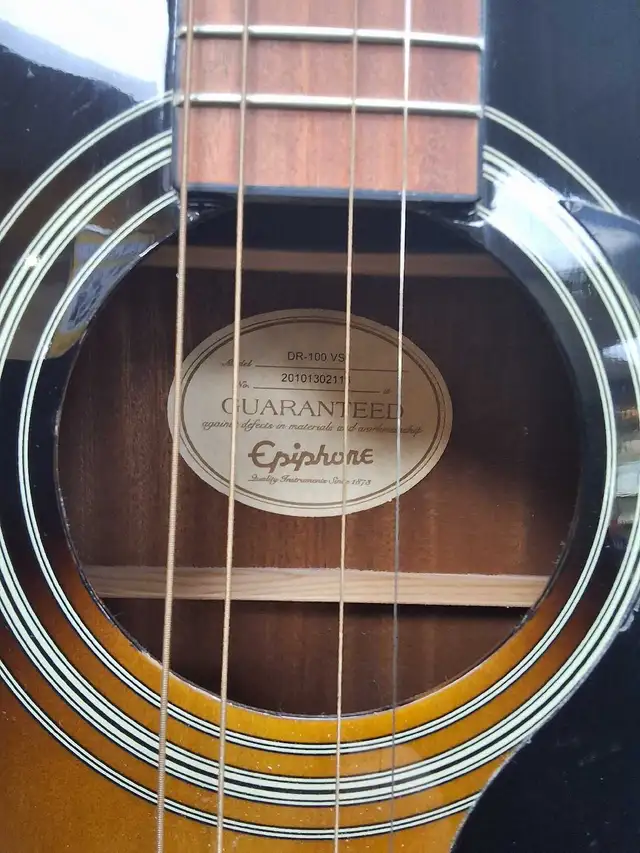 Epiphone DR-100 VS Acoustic guitar - Photo 2