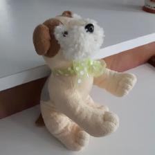 BÉBÉ CHIEN NEUF UNIQUE PELUCHE SUPER-DOUCE 12'LONGx7'HAUT $10.00