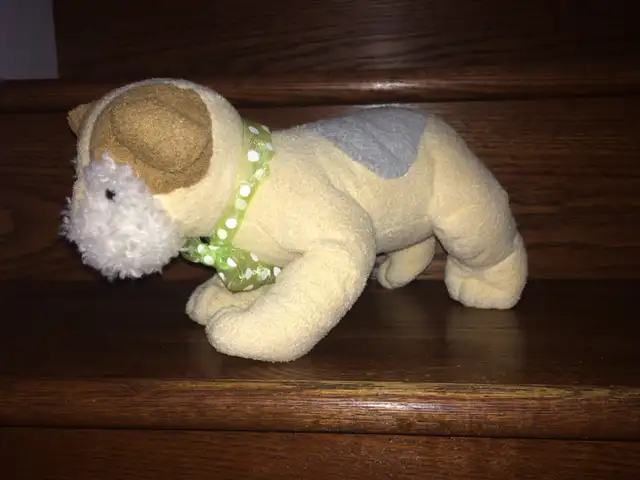 BÉBÉ CHIEN NEUF UNIQUE PELUCHE SUPER-DOUCE 12'LONGx7'HAUT $10.00 - Photo 3