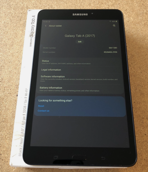 Samsung Galaxy Tab A 8.0' 2017 16GB Tablet SM-T380 - Photo 2