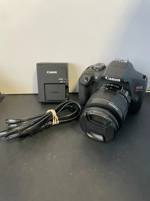 CANON T7 W/18-55MM LENS   CHARGER