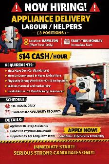 Appliance Delivery Helper