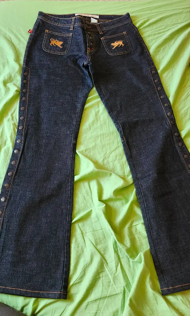 New Parasuco denim jeans Size 8 to 10 - Photo 3