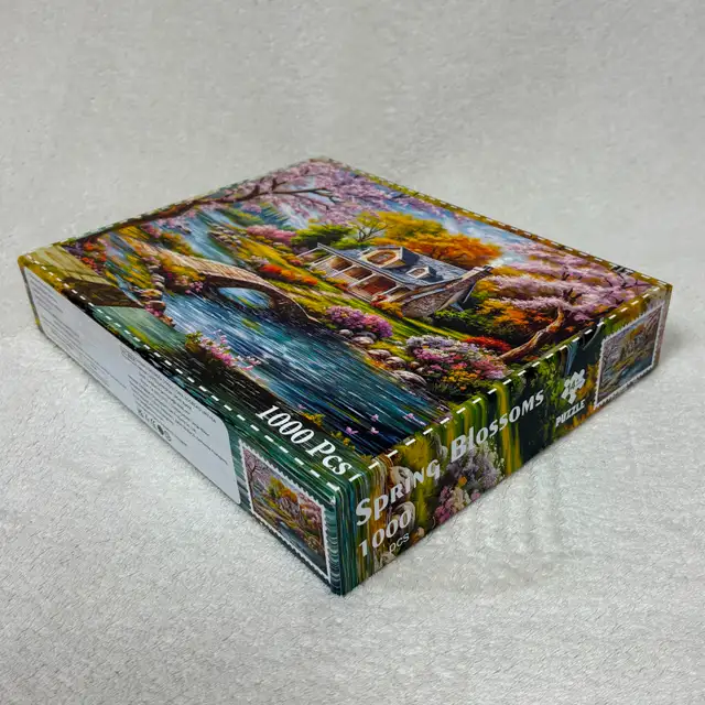 1000pc Gavimosa 'Spring Blossoms' Puzzle - LIKE NEW! - Photo 2