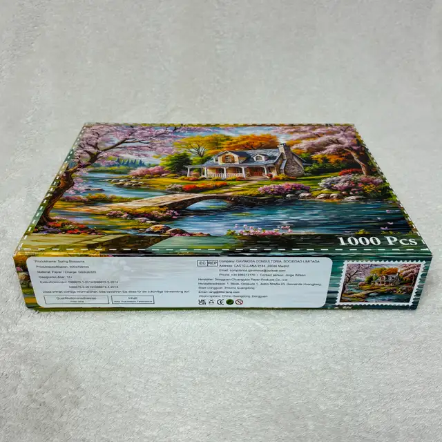 1000pc Gavimosa 'Spring Blossoms' Puzzle - LIKE NEW! - Photo 9