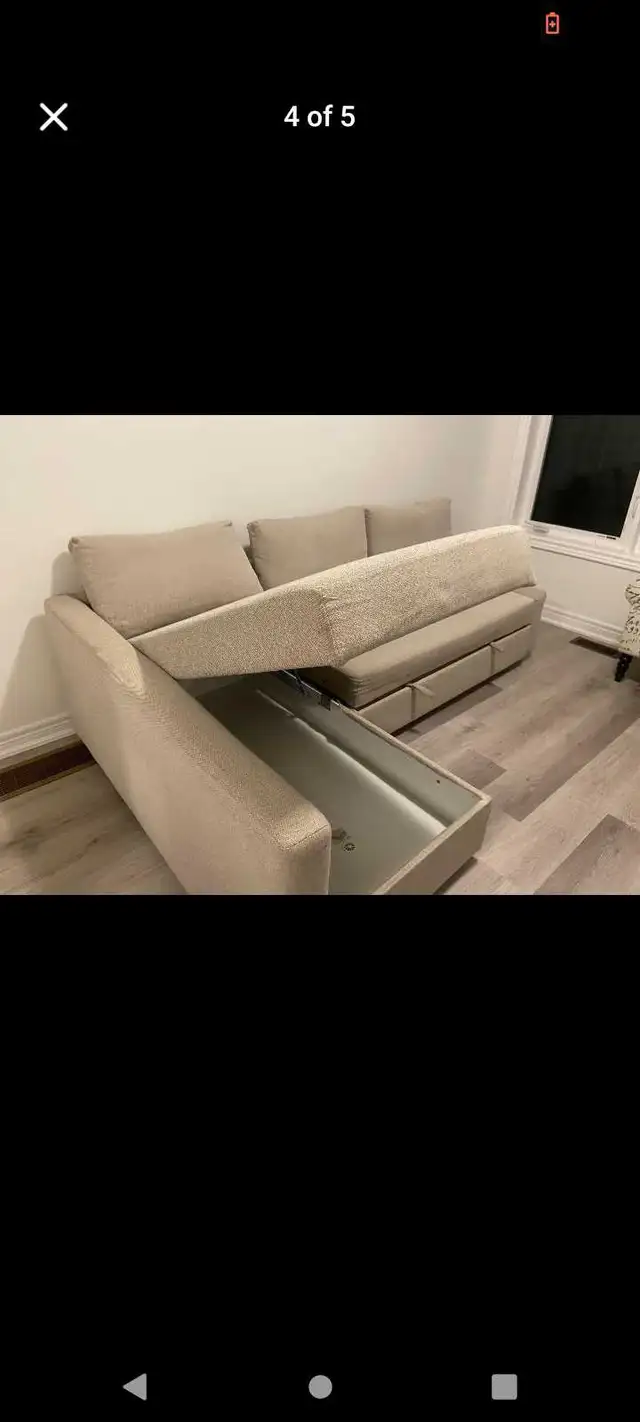 DREAM PULL OUT L SHAPE 3 SEATER (BEAND NEW ) SECTIONAL SOFA COU