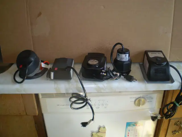 ROTISSERIE MOTORS - 110 VOLT 3 PRONG - NEW- $10 EACH