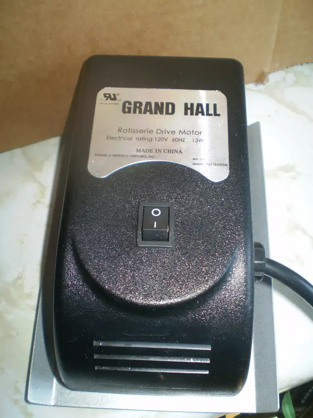 ROTISSERIE MOTORS - 110 VOLT 3 PRONG - NEW- $10 EACH - Photo 9