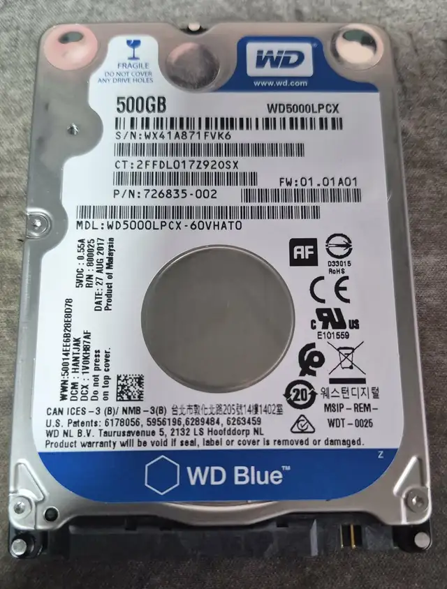 PORTABLE 500GB USB 3.0 HARD DRIVE – READY TO USE – $30 - Photo 2