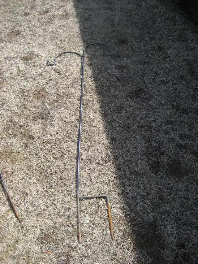 2 Double hook outdoor plant hangers