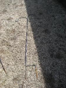 2 Double hook outdoor plant hangers