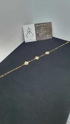 14k yellow gold bracelet #383 _ C - Photo 4