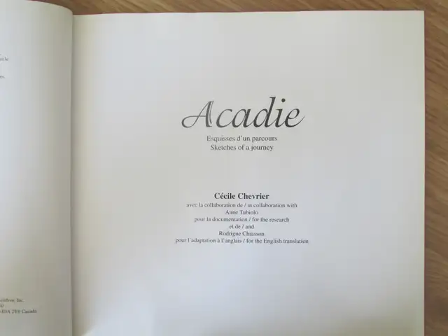 ACADIE - ESQUISSES D'UN PARCOURS by Cecile Chevrier - 1994 SC - Photo 3