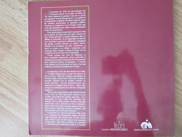 ACADIE - ESQUISSES D'UN PARCOURS by Cecile Chevrier - 1994 SC - Photo 10