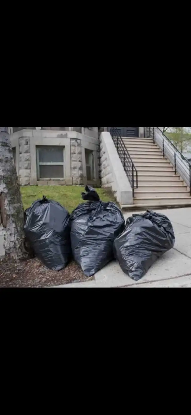 Cleaning, Bringing Garbage Bags Out to the Dumpster