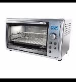 Black & Decker Kitchen Tools Digital Toaster Oven, 6-slice, Bran