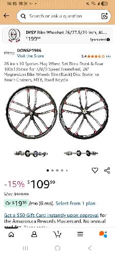 bicycle wheels for sale
