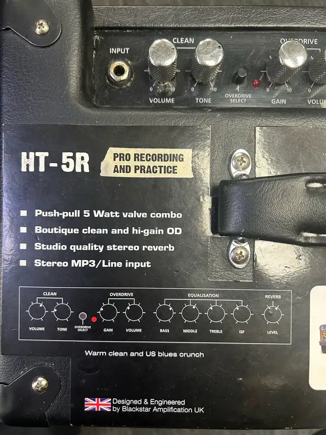 Blackstar HT-5R Gen 1 Guitar Amplifier - Photo 5
